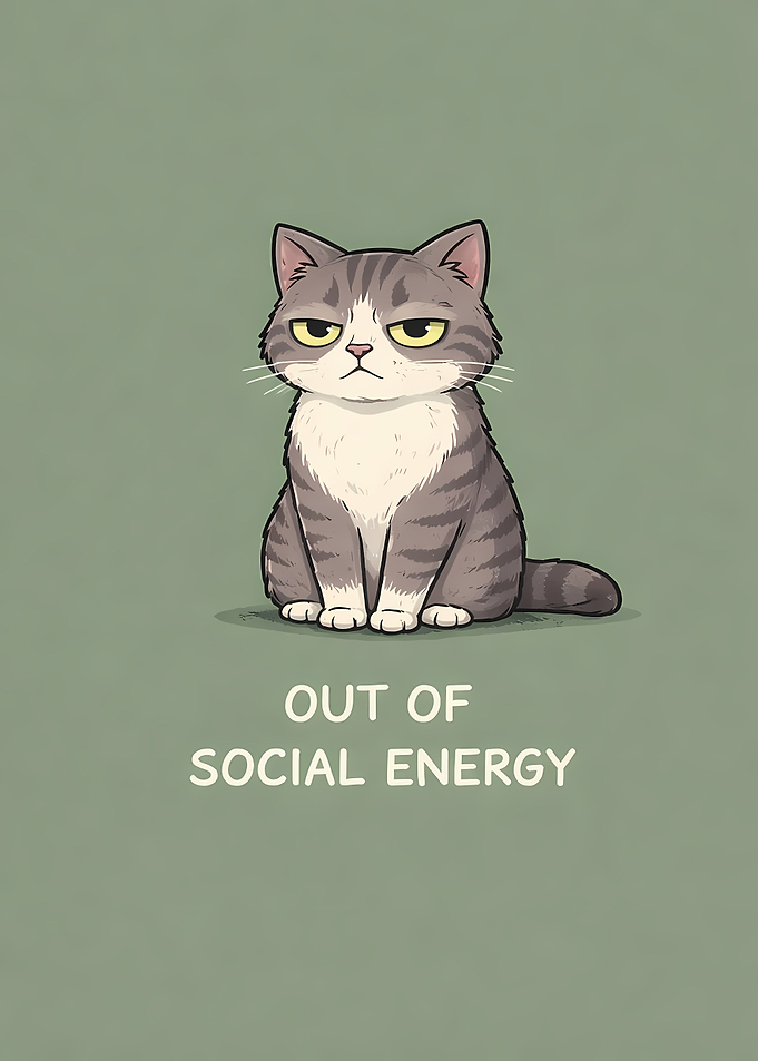 Grumpy Cat: Out of Social Energy