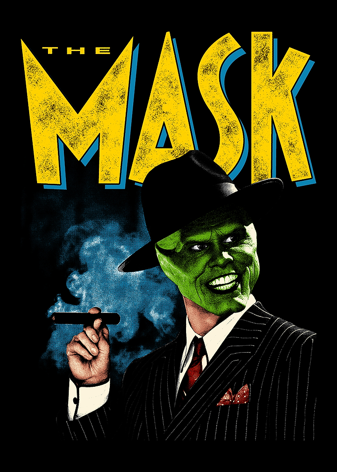 The Mask Movie Poster Art