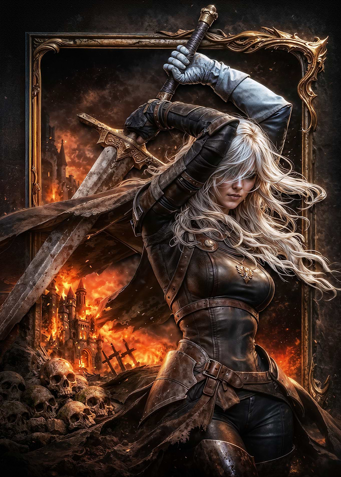 The Framed Valkyrie
