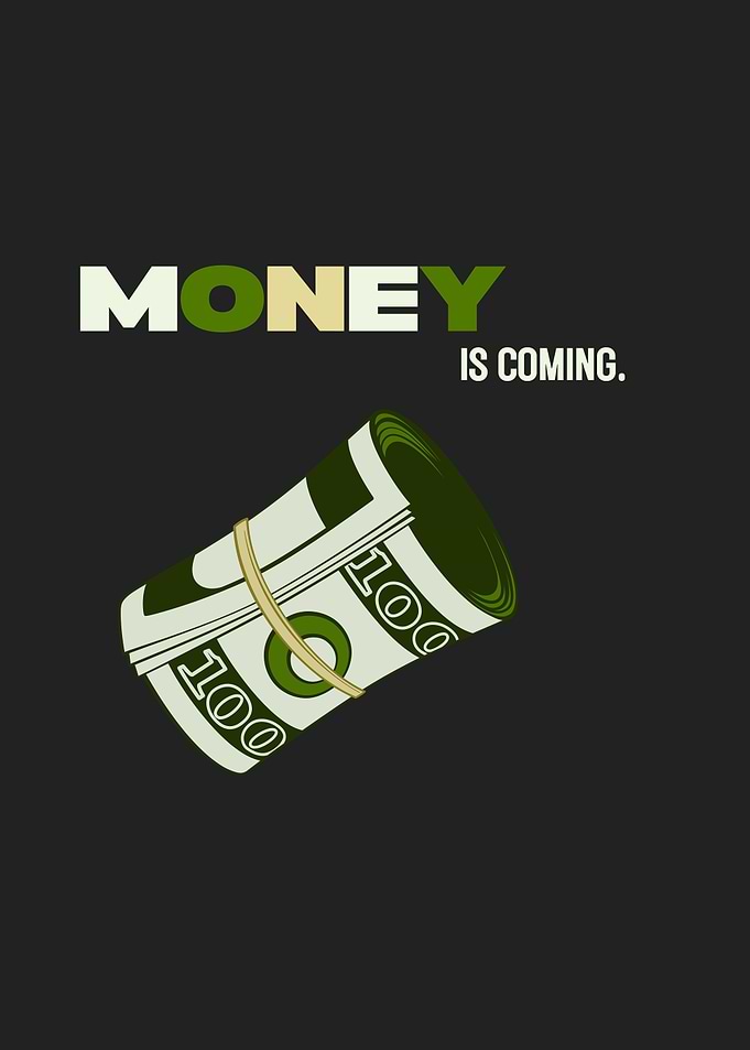 Money is Coming Illustration