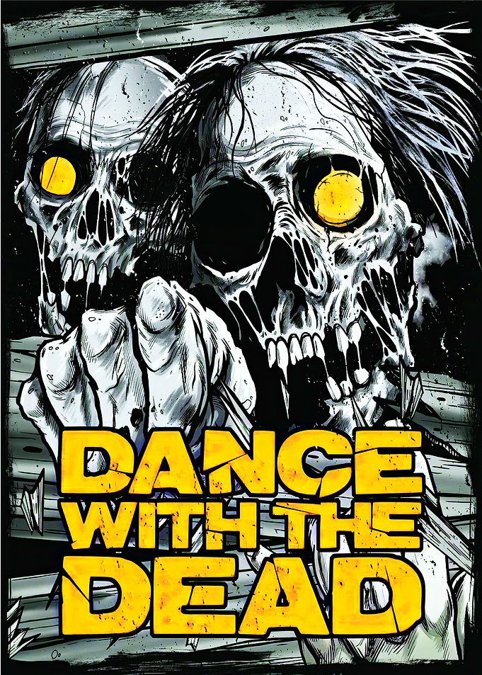 Dance With The Dead Zombie Art