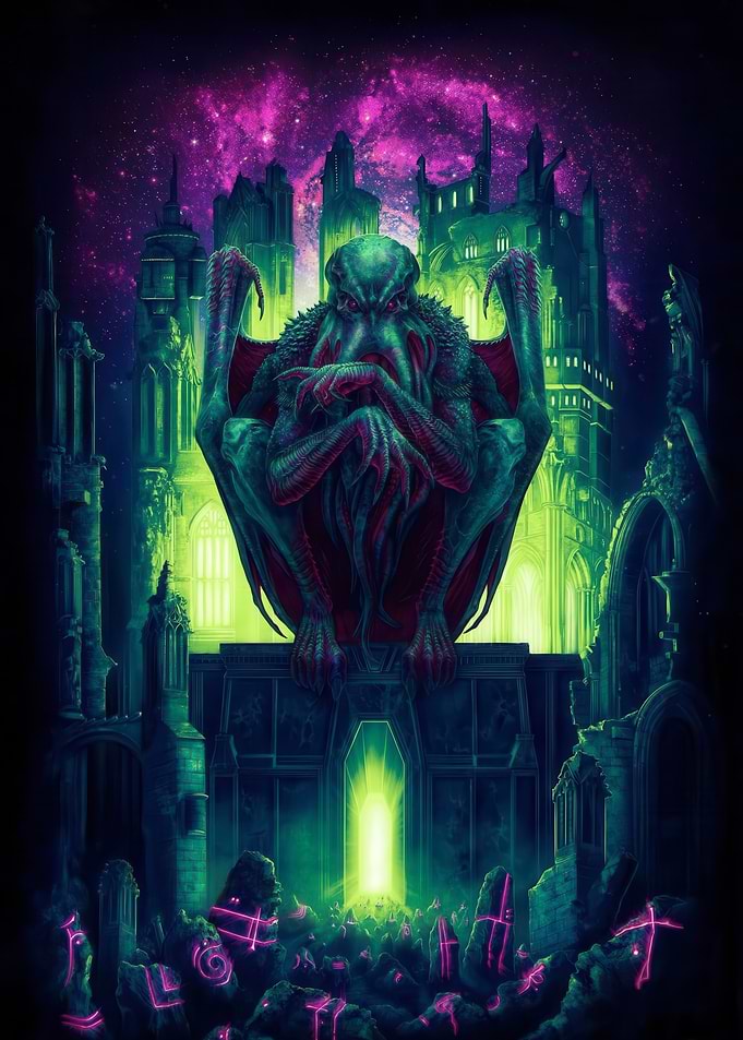 Cthulhu in R'lyeh