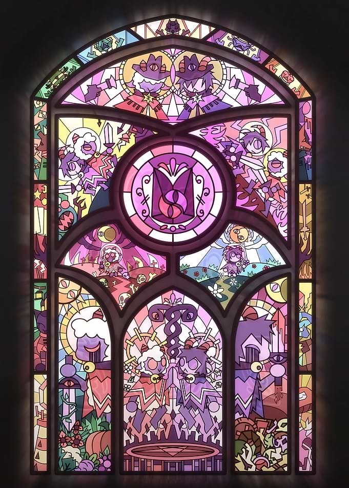 Cult of the Lamb Stained Glass