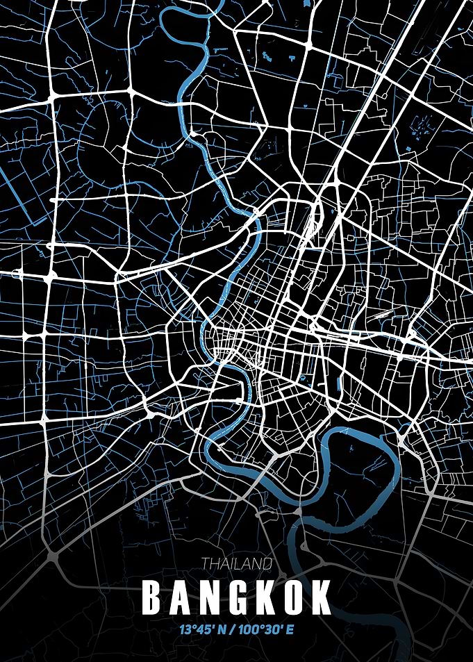 Bangkok City Map