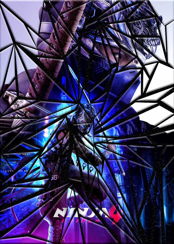 Ninja Gaiden 4 Shattered Glass Effect