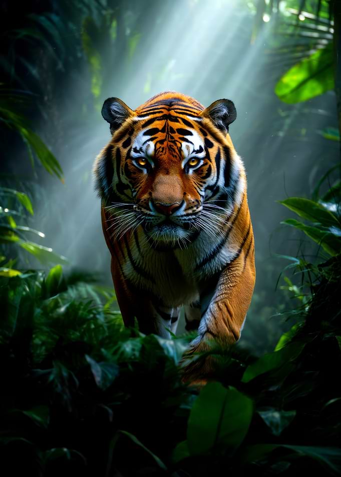 Tiger in Jungle