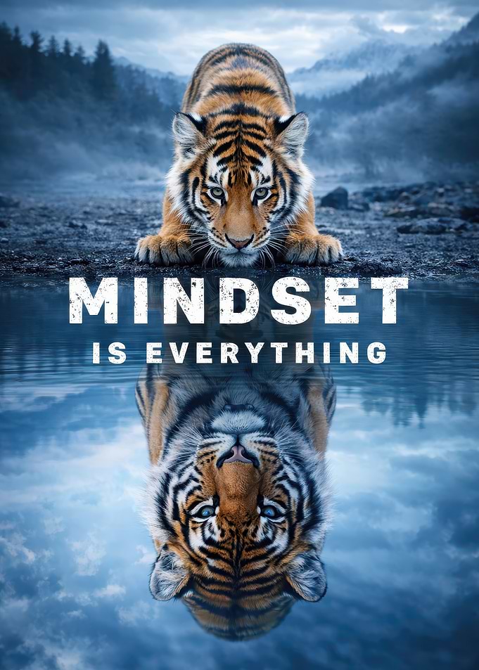 Tiger Reflection : Mindset is Everything