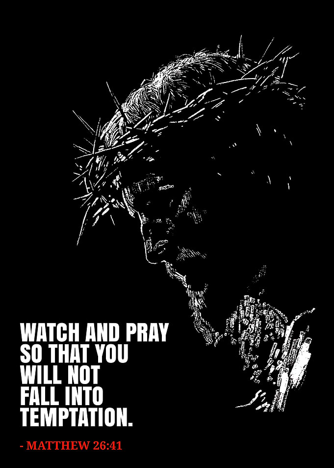 Jesus Christ Crown of Thorns Portrait