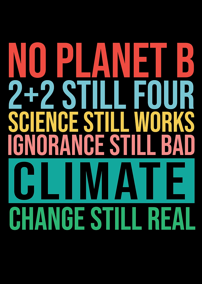 No Planet B Climate Change Awareness