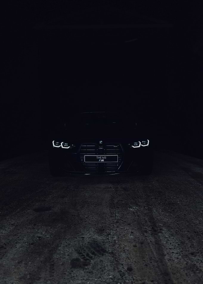 BMW M3 in the Dark