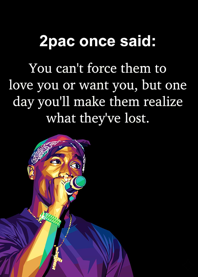 2Pac Quote Art