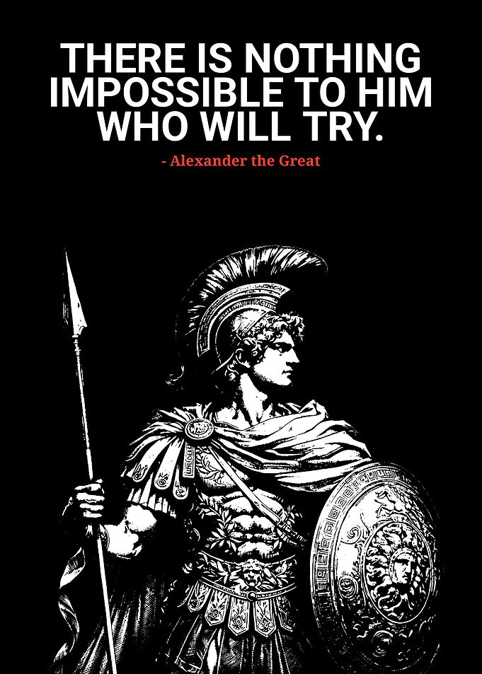 Alexander the Great Inspirational Quote