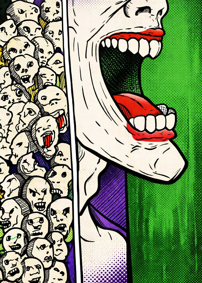 ' The Joker vibes'