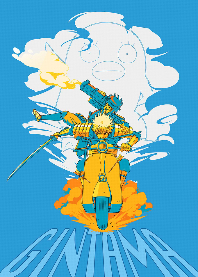 Gintama Elizabeth War Ride