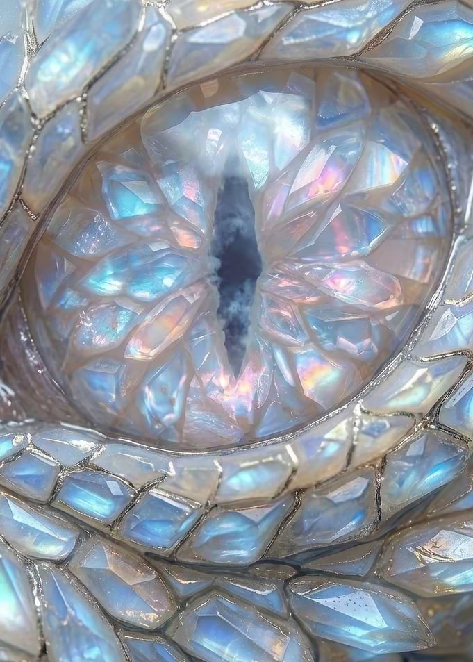 Diamond Dragon's Eye Close-Up