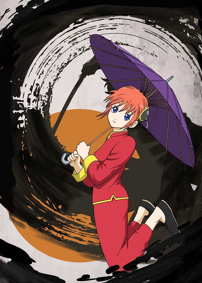 Gintama - Kagura’s Purple Umbrella