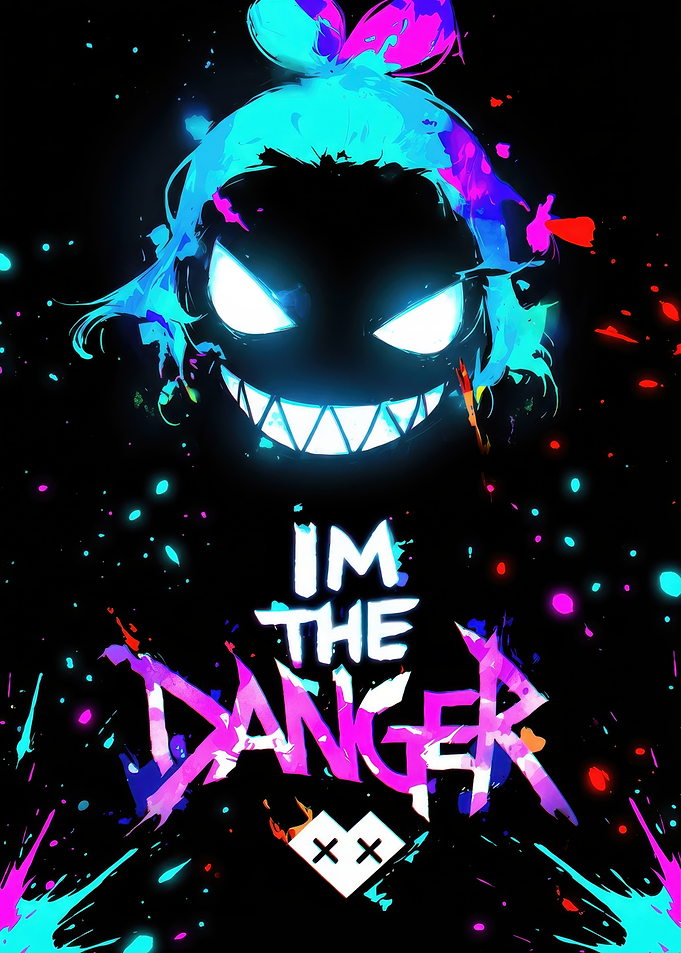 I'm the Danger - Neon Art