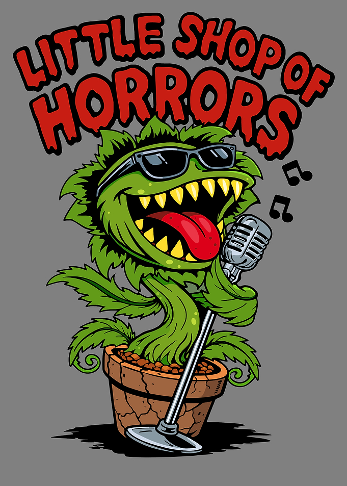 Little Shop of Horrors Cartoon Illustration