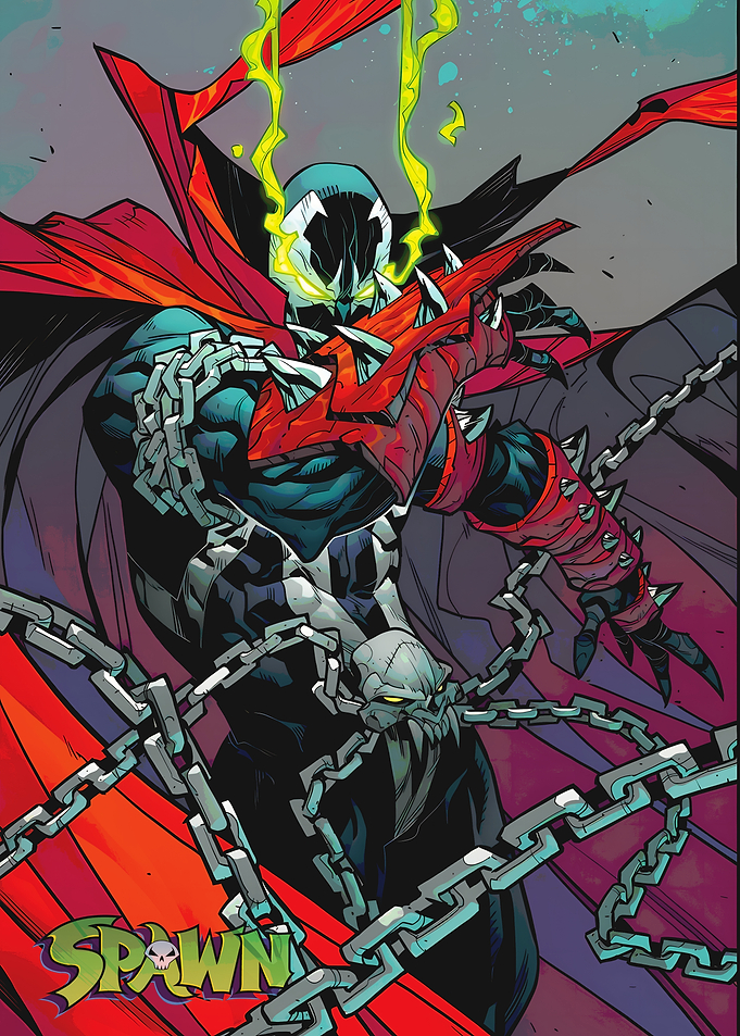Spawn Comic Book Art