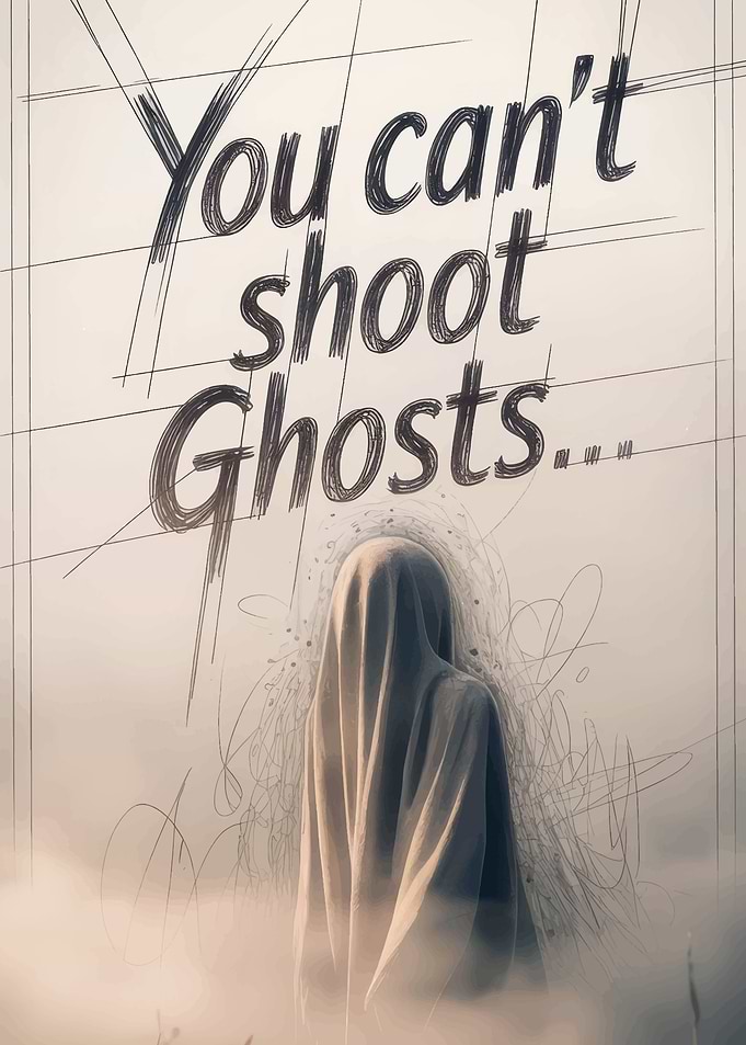 You can't shoot ghosts