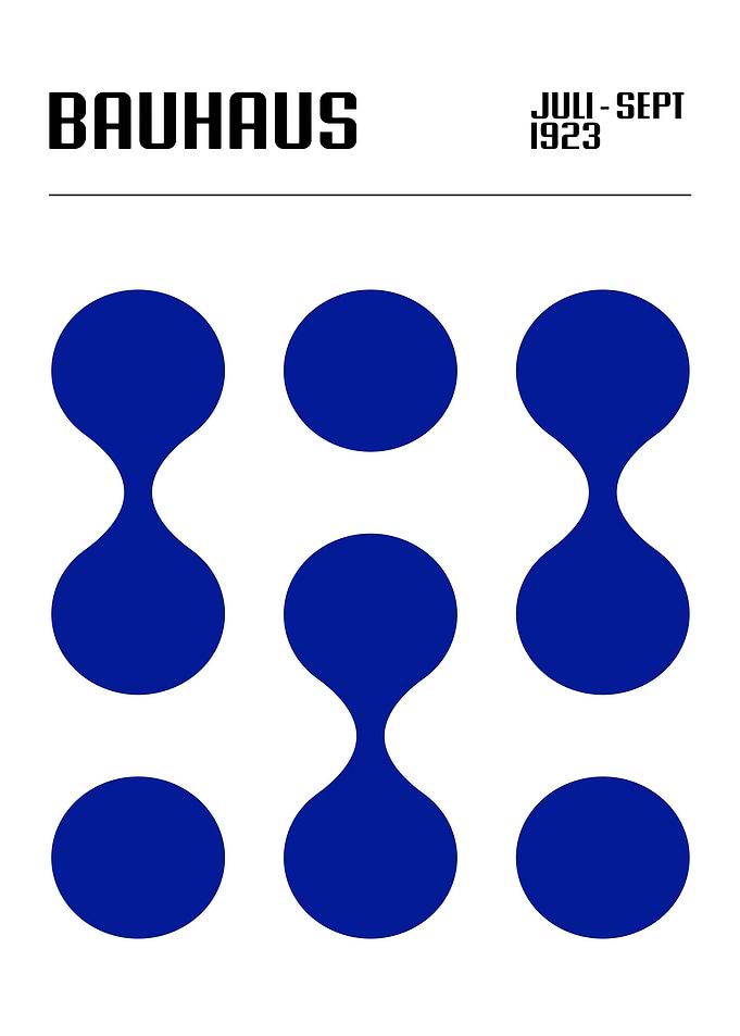 Bauhaus Juli-Sept 1923 Poster