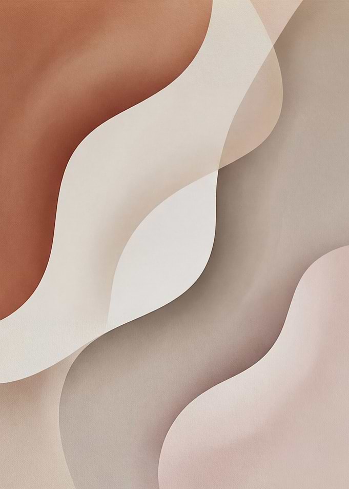 Abstract Waves in Earth Tones