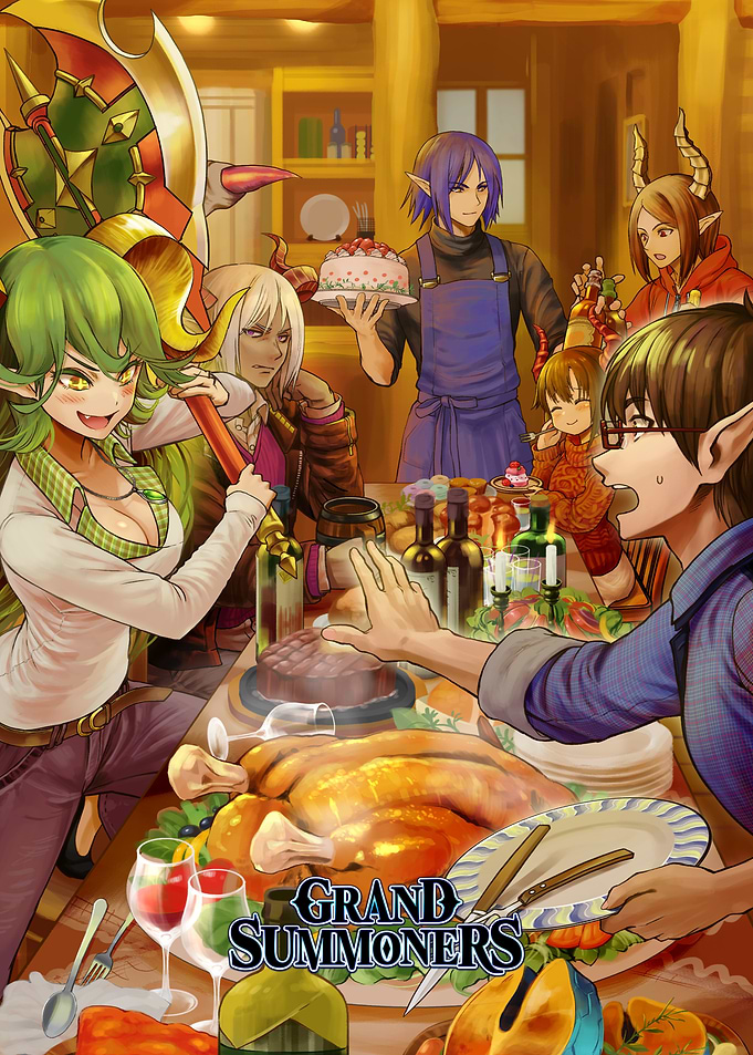 Knights of Blood Thanksgiving 2021 Title Illustration