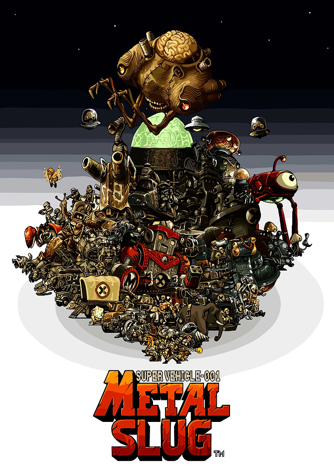 Metal Slug: Super Vehicle-001 Artwork