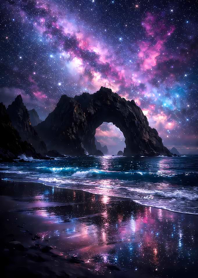 Cosmic Beach Arch