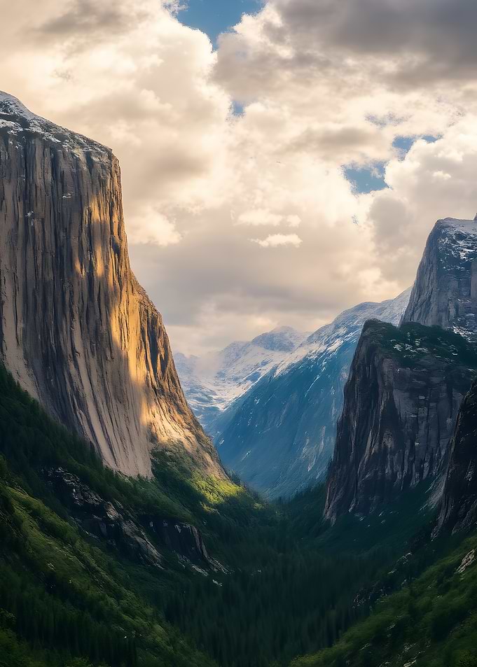 Yosemite Valley Landscape