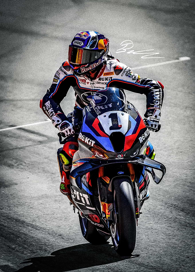 Toprak Razgatlioglu Motorcycle Racer on Track