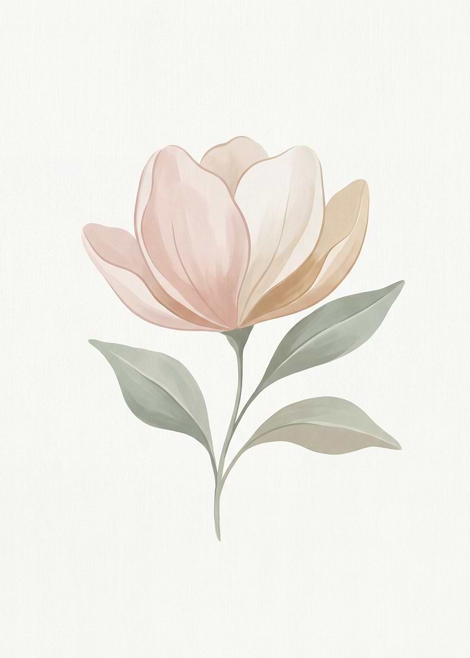 Watercolor Floral Illustration