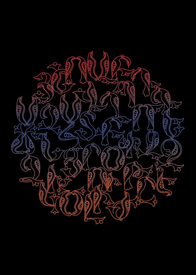 Armenian Bird-Letter Alphabet