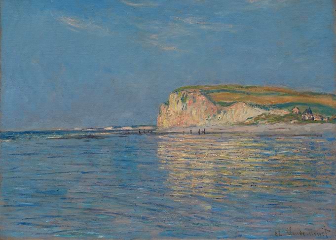 Beach and Cliffs Painting