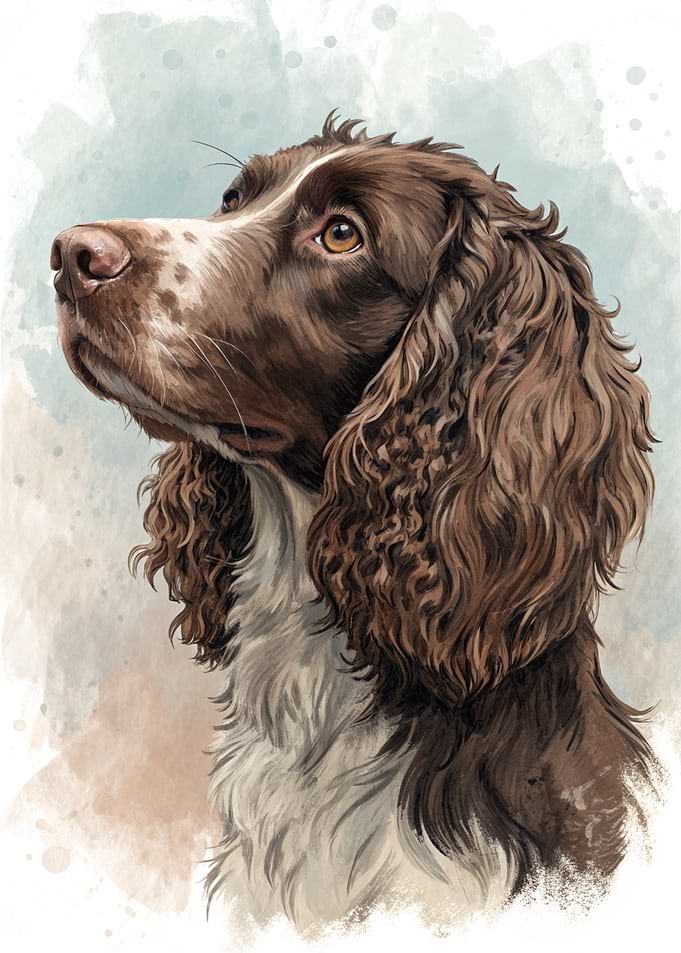 Springer Spaniel Portrait