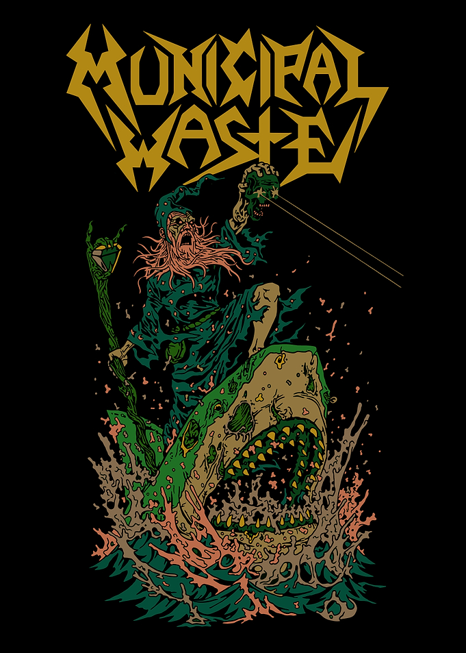 Municipal Waste Band Artwork