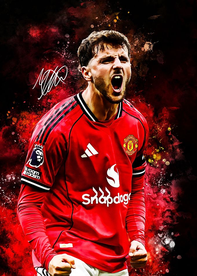 Mason Mount Soccer Player Celebrating