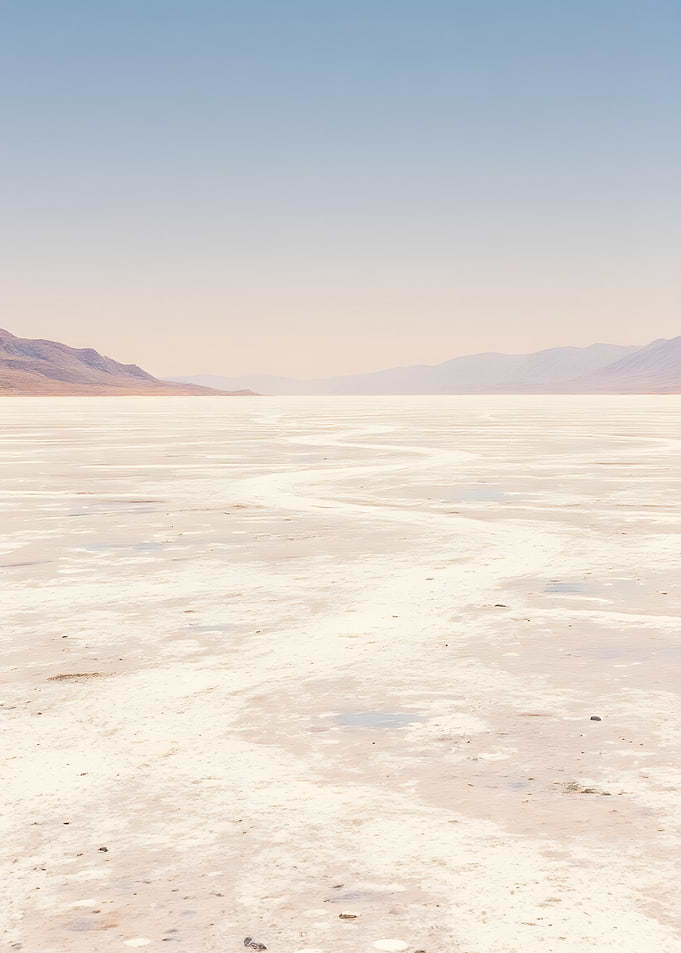Vast Salt Flats Landscape