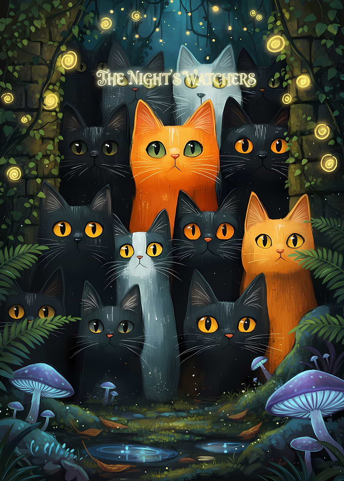 The Night's Watchers: Feline Gathering