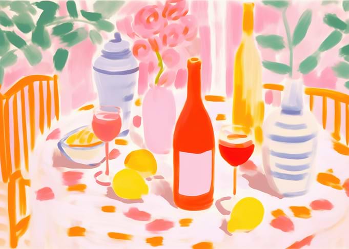 Italian summer table | Feather-light Dolce Vita dream