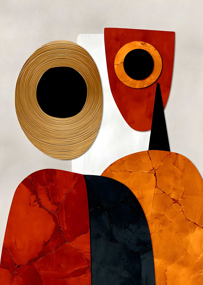 Abstract Geometric Shapes Art