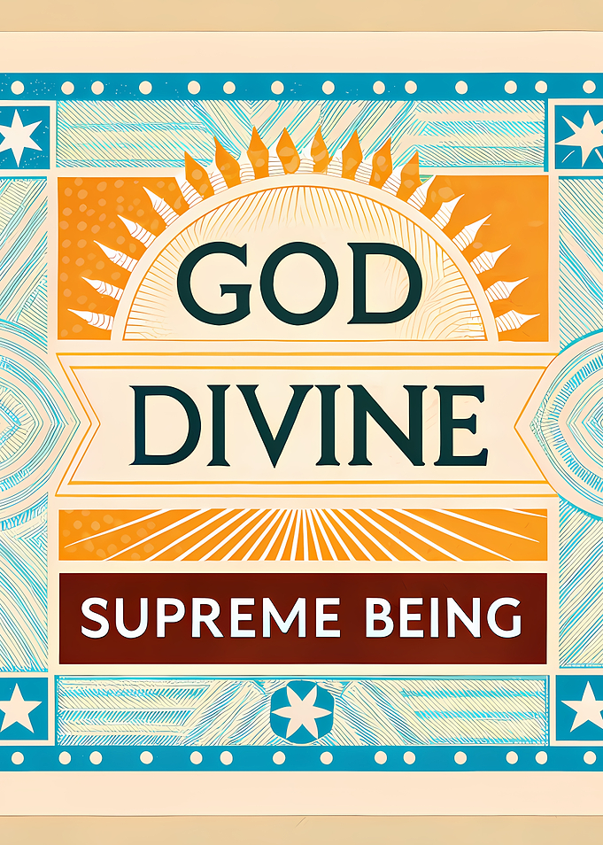 God Divine Supreme Being Art