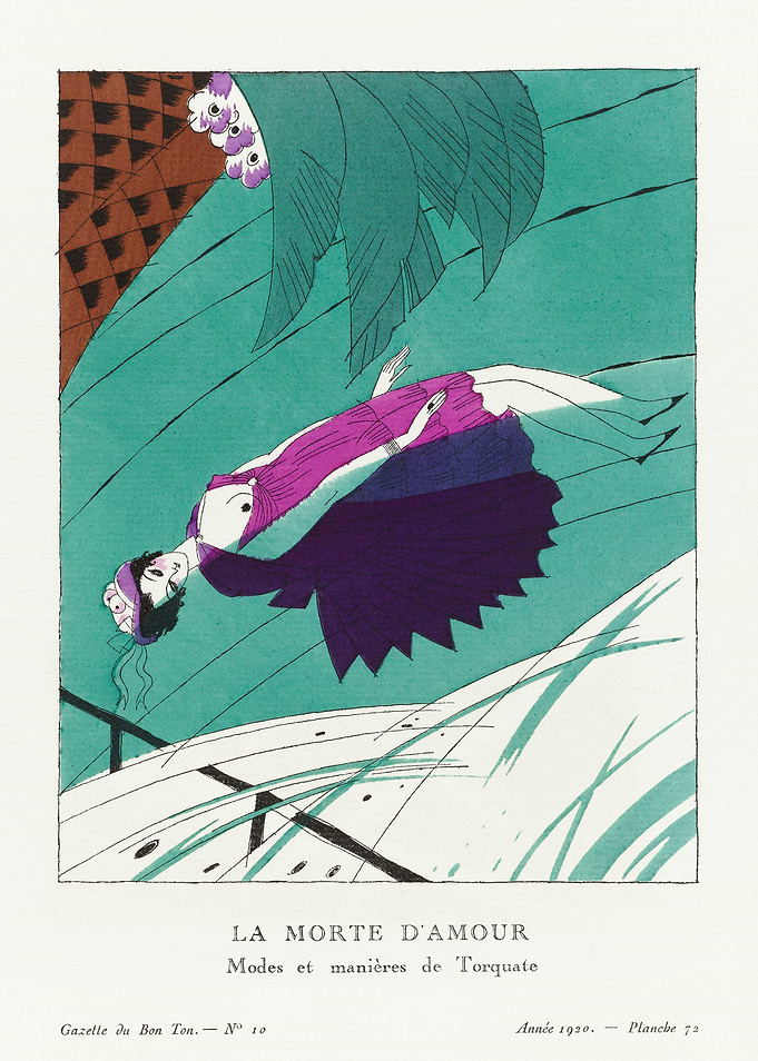La Morte D'Amour Fashion Illustration