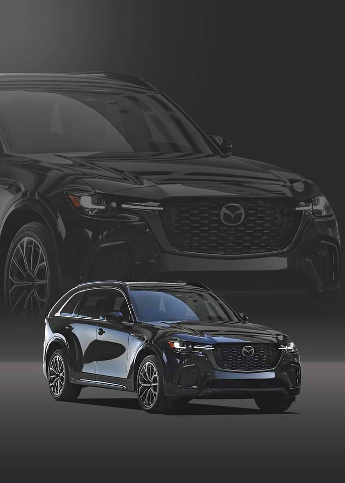 Black Mazda CX 70