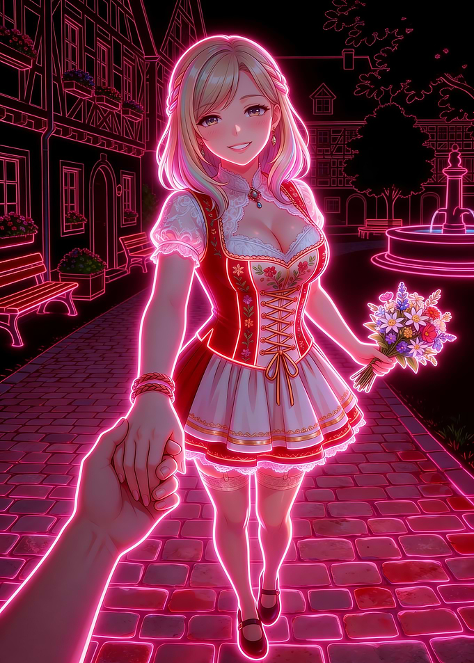 Neon Dirndl Promise
