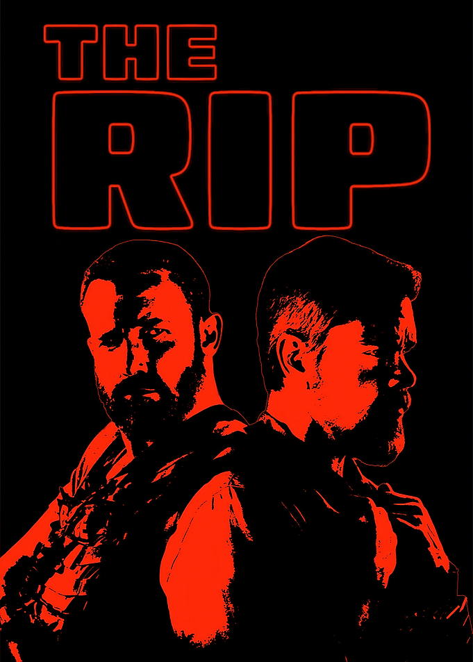 The Rip: Red and Black Portrait