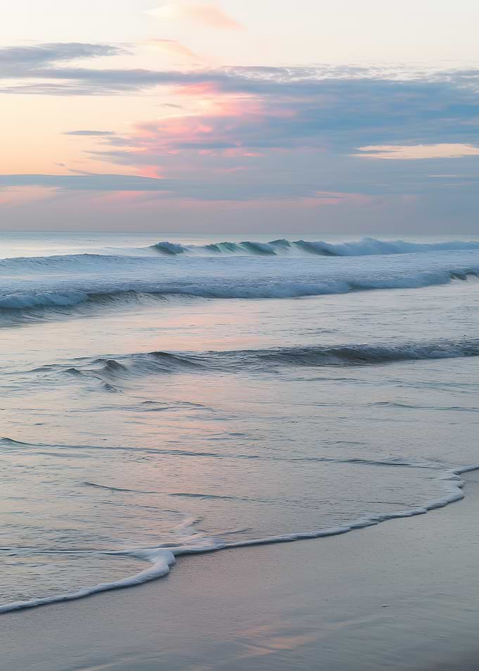 Ocean waves at dawn