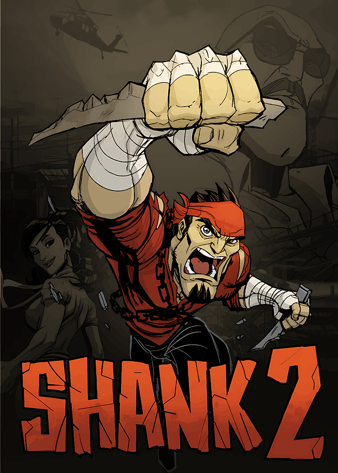 Shank 2 Game Cover Art