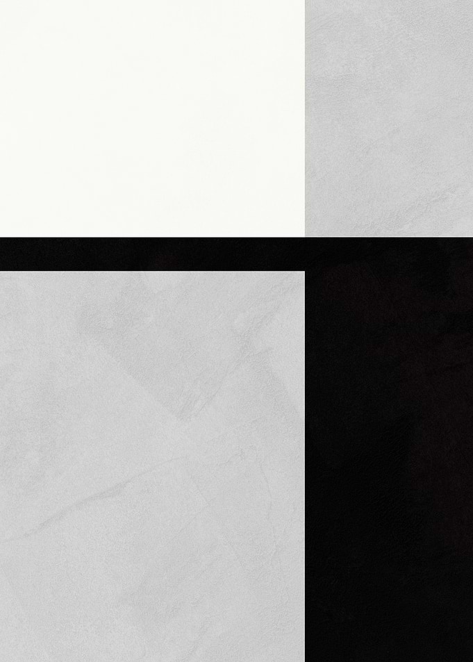 Abstract Black, White, and Gray Composition