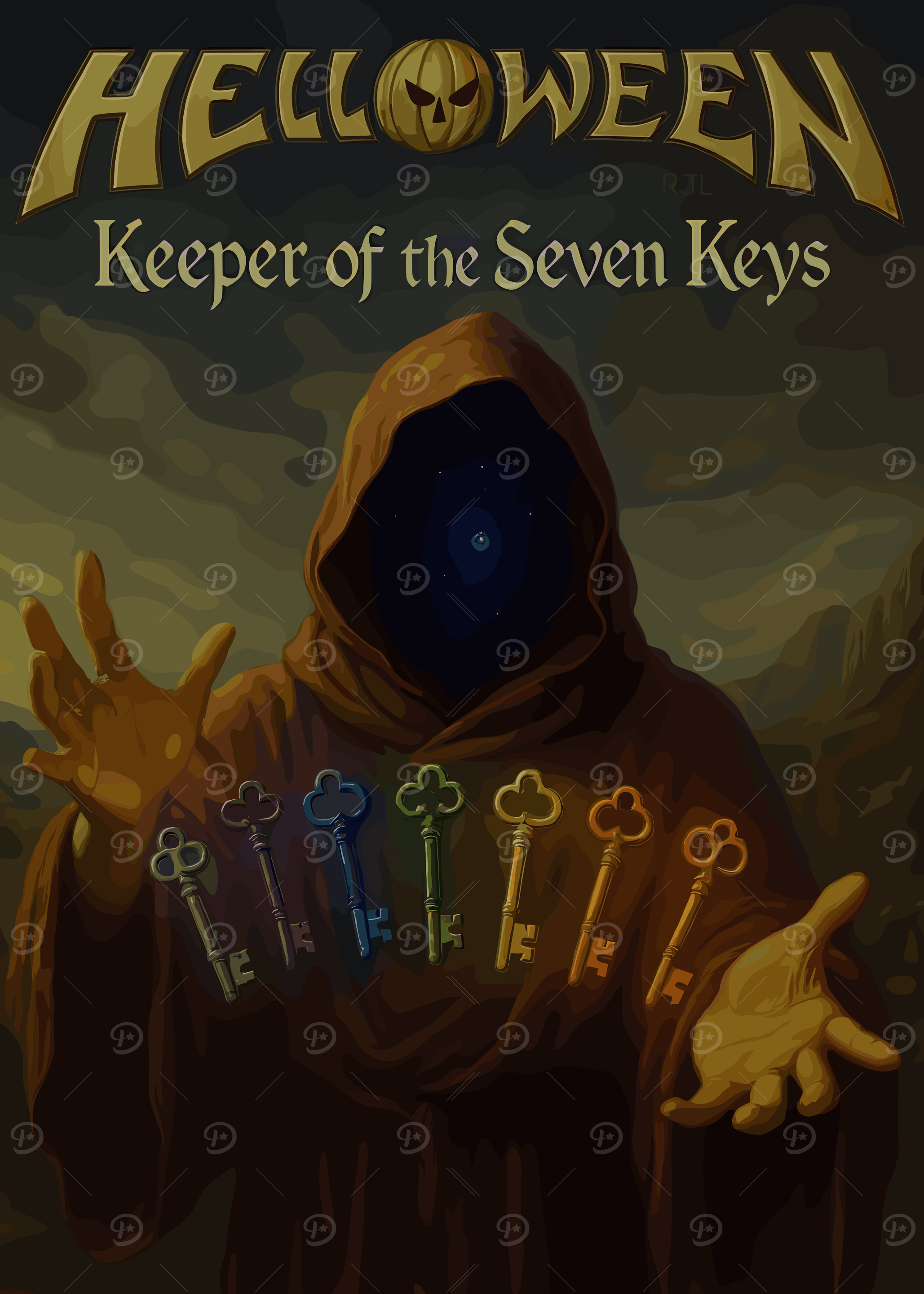 Helloween Posters Online - Shop Unique Metal Prints, Pictures